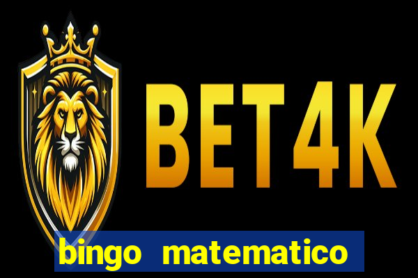 bingo matematico para ensino medio